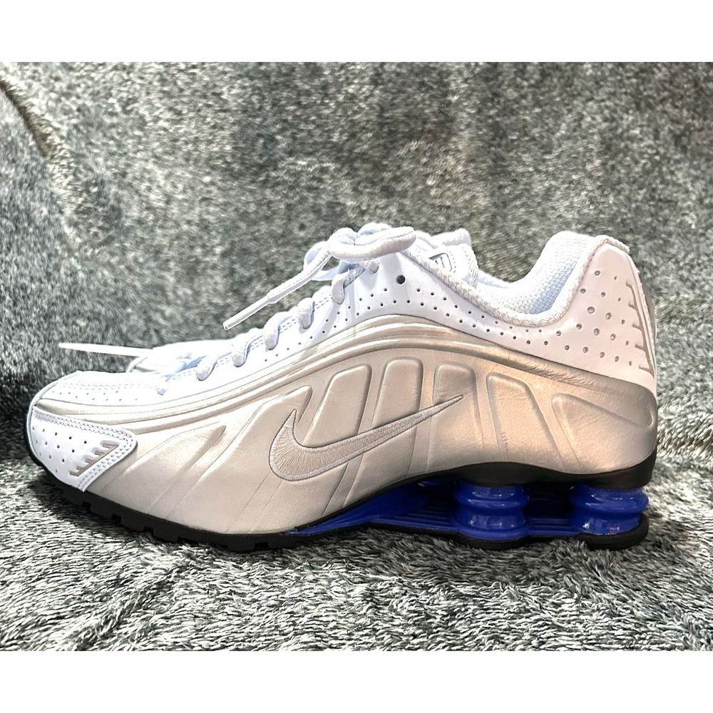Nike Women Shox R4 Runner Y2K Blue Tint Size 7.5 Causal Training AR3565-402